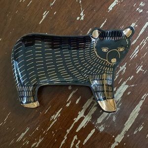 Anthropologie Bear Trinket Tray